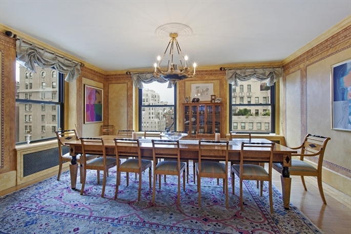 Valerie Mnuchin New Penthouse dining room