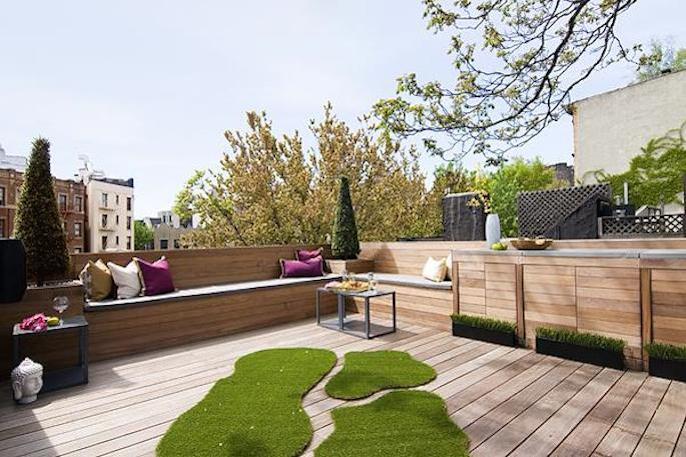 9 Commerce St exterior roof deck