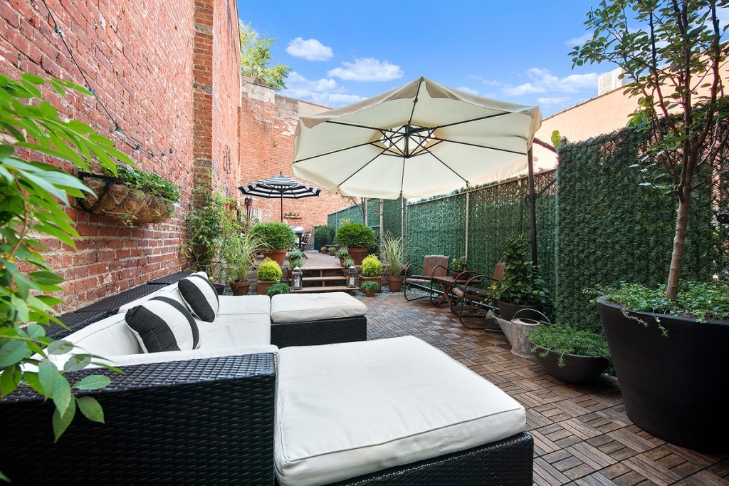 Factory Lofts Condo in Williamsburg Offers a TwoTiered Private Patio