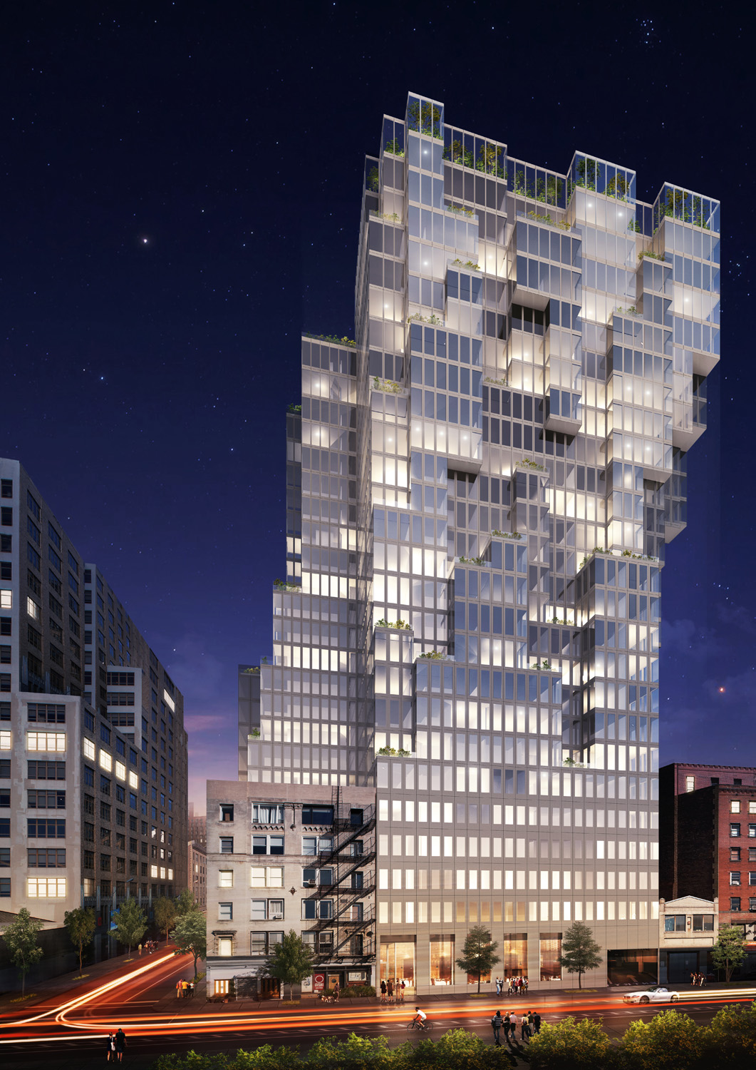 REVEALED 290Foot Cantilevering Condo Coming to Hudson Square/West