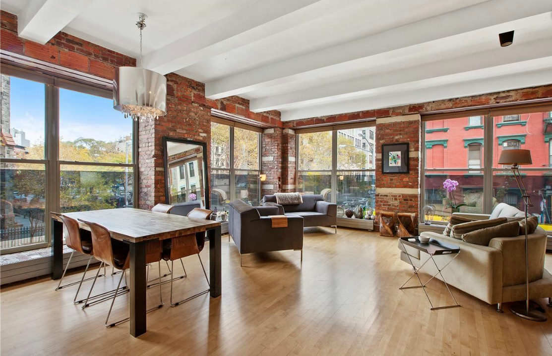 1.25M Lower East Side Loft Offers a Beautiful Blank Slate and a Glass