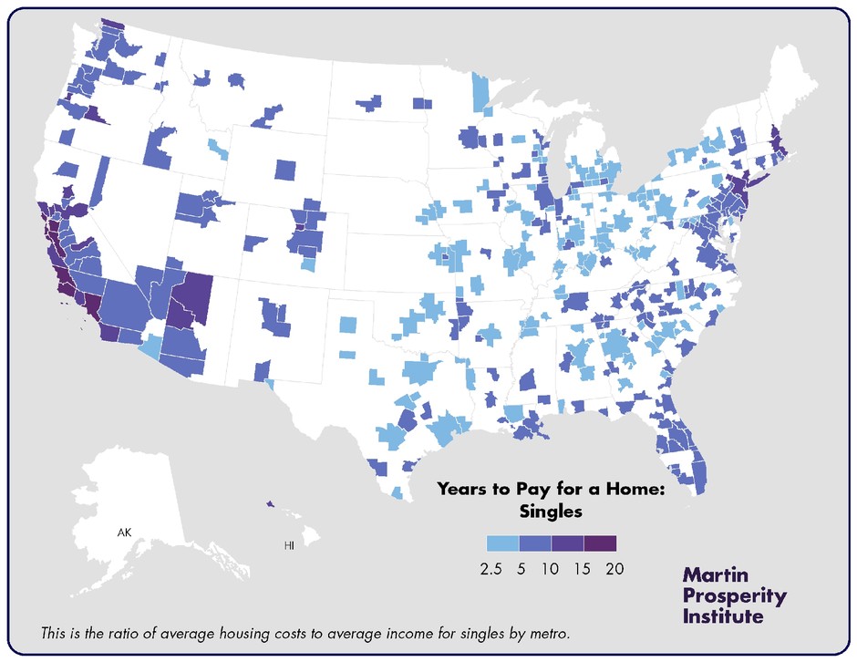 New Maps Show How Much You Need to Work in Order to Own a Home in NYC