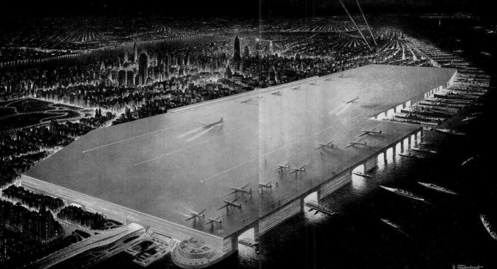NYC's 1940s 'Dream Airport' Would Have Been on a Giant Midtown Rooftop