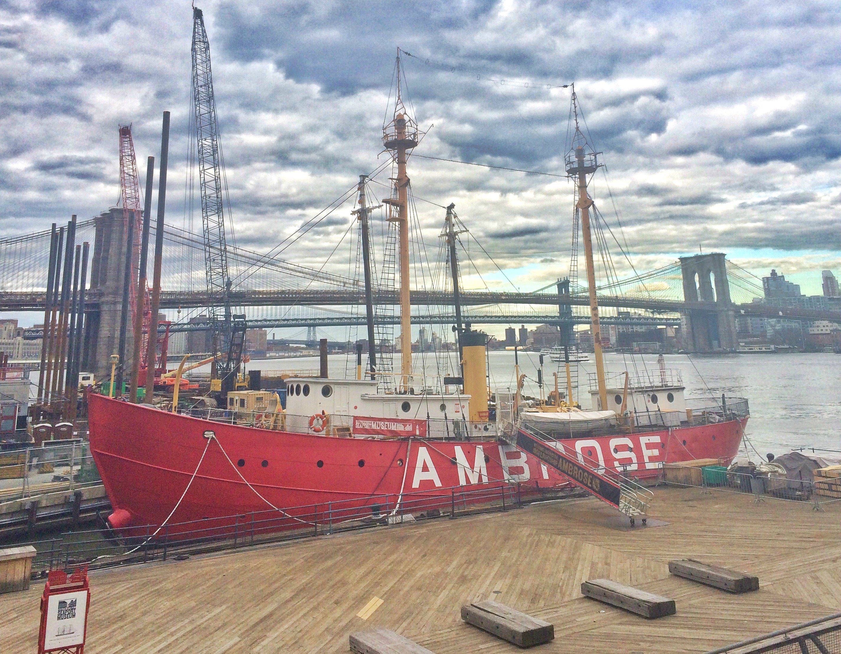 South Street Seaport Museum Ambrose Historic Ships District