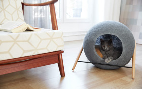 meyou, the cube, modern cat bed