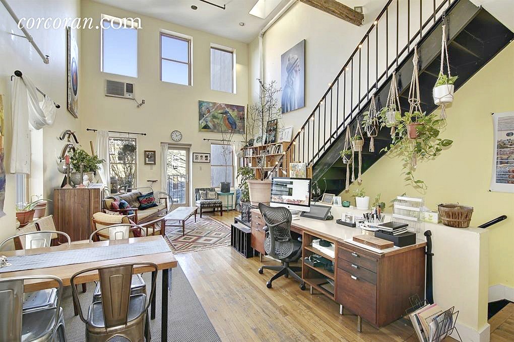 behind a boring facade are cool lofty apartments in greenpoint 6sqft