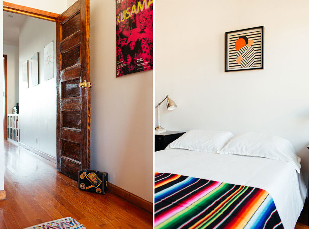 My 1,000sqft Tour a Newly Transplanted Couple's Bushwick Apartment Filled With Craigslist Finds