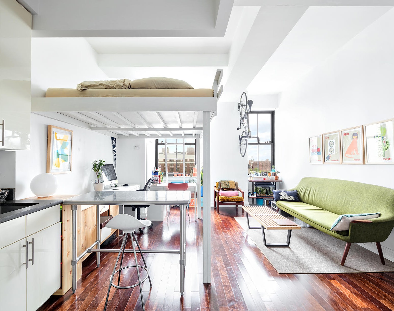 This 499K Fort Greene Studio in a Former Bank Has Location, Amenities