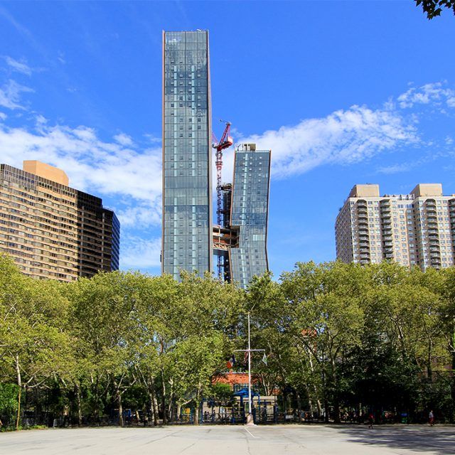 Tour the American Copper Buildings’ Skybridge and Roof, First Look at Its Floating Lap Pool