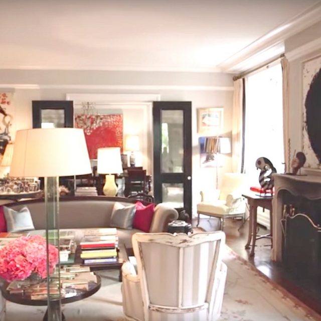 Video Visit designer Kate Spade in her artfilled, unfussy Upper East