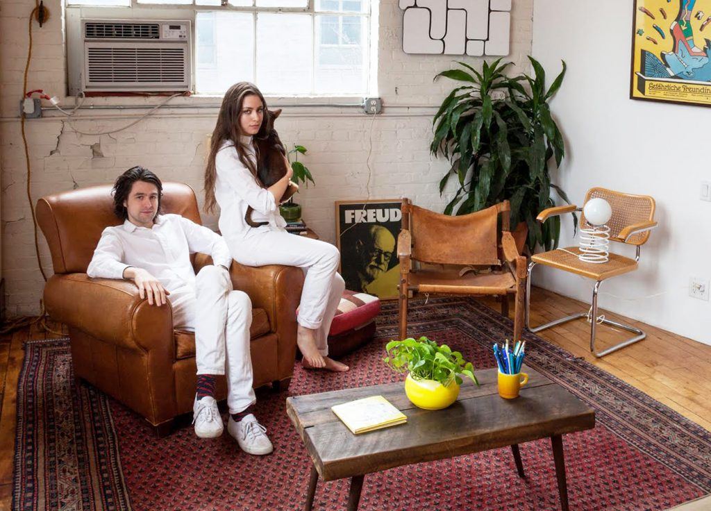 molly young, teddy blanks, molly young apartment, williamsburg loft, brooklyn loft
