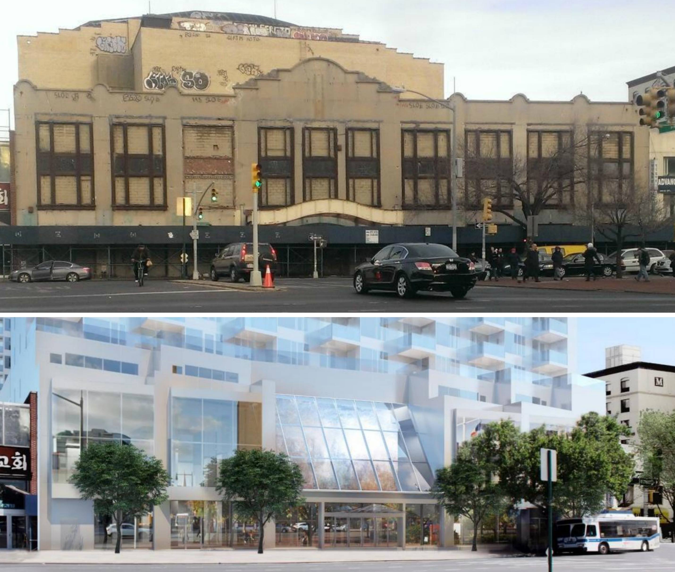 Landmarks approves plans to disassemble RKO Keith's Flushing Theater's