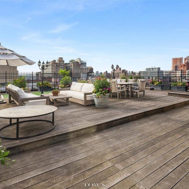 Image showcasing $3.4M Hell's Kitchen penthouse boasts the city's only private rooftop ...