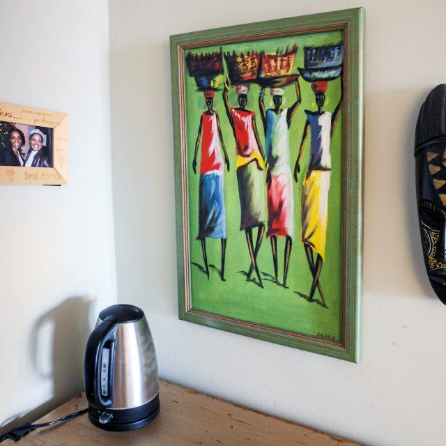 My 460sqft Comedian Pat Brown recharges in her relaxed Harlem