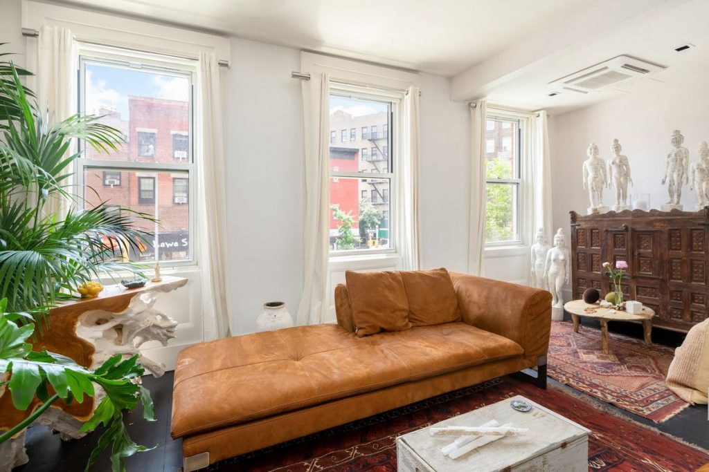 For 10K/month this West Village duplex is a tranquil townhouse retreat