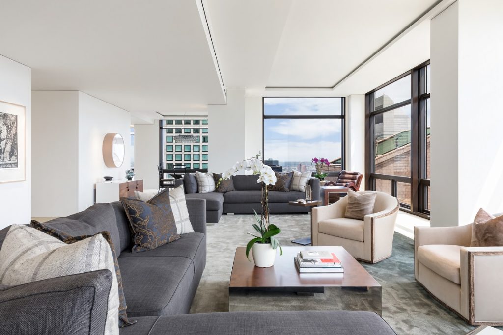 Trump Tower apartment right below the president hits the market for