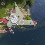 1 petre island, frank lloyed wright, upstate, cool listings, private islands