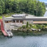1 petre island, frank lloyed wright, upstate, cool listings, private islands
