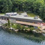 1 petre island, frank lloyed wright, upstate, cool listings, private islands