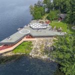 1 petre island, frank lloyed wright, upstate, cool listings, private islands