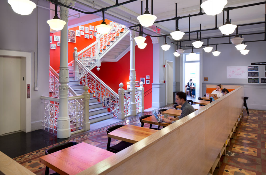 Coworking firm The Wing to lease the East Village's former Stuyvesant Polyclinic building 6sqft