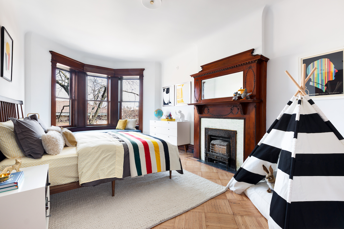 3.2M historic BedStuy home keeps the details and gets the designer