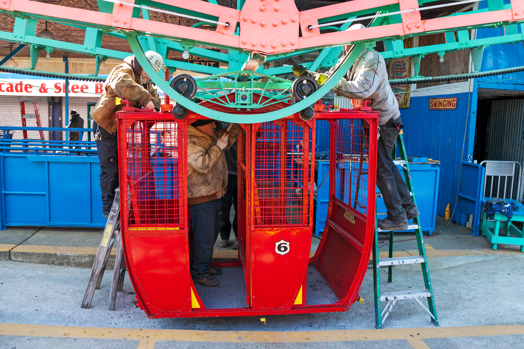 PHOTOS: See Coney Island's historic Wonder Wheel get ready for the ...