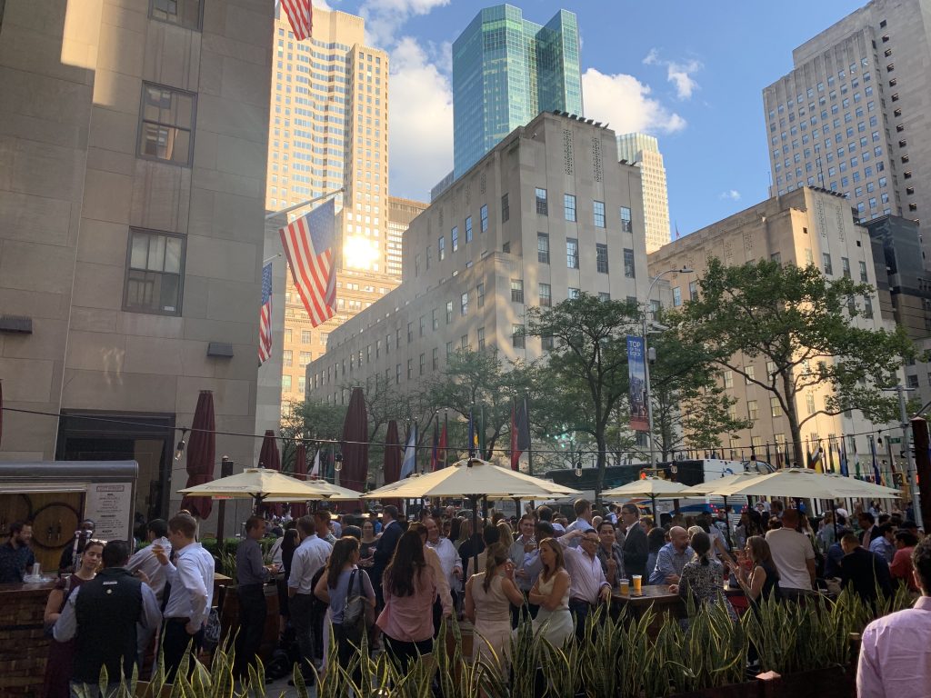 City Winery opens outdoor garden popup at Rockefeller Center ahead of