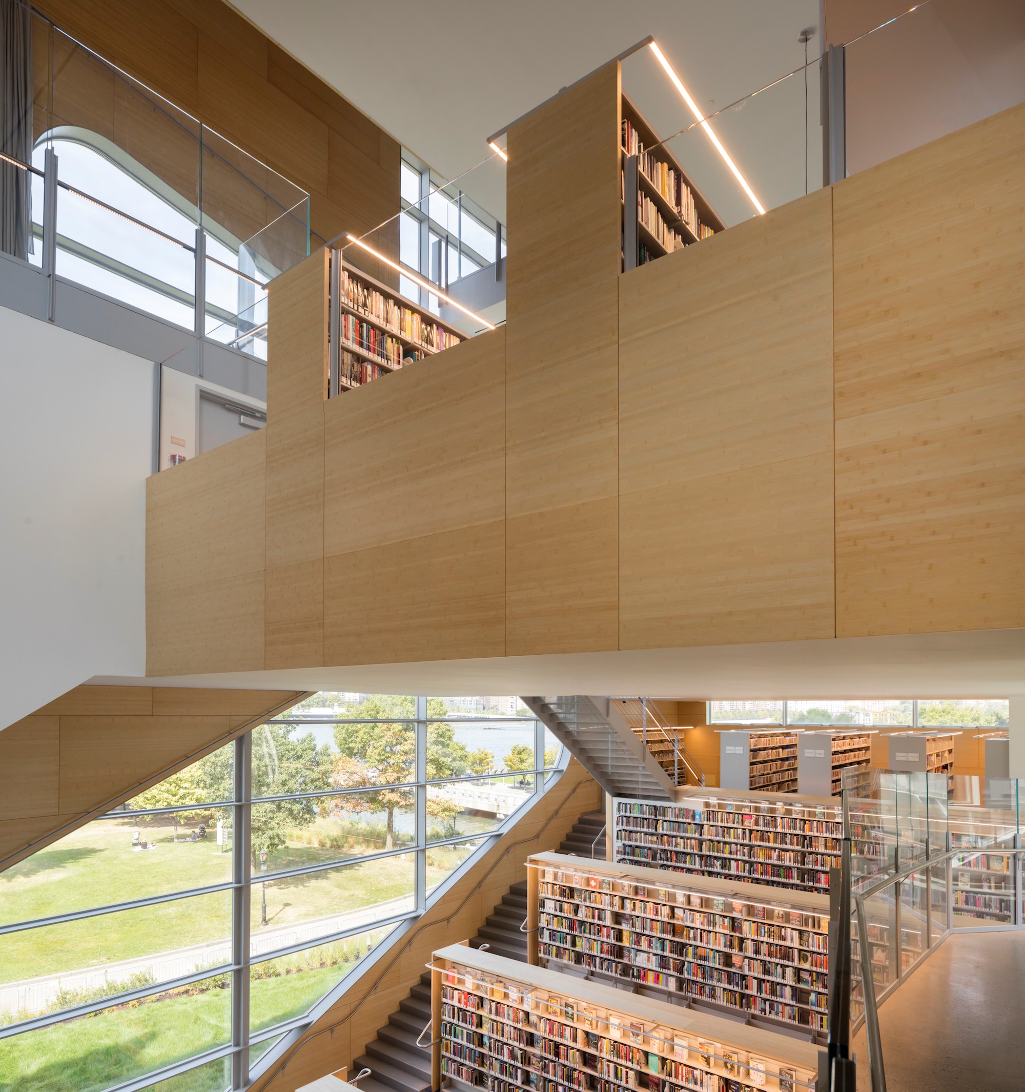 See inside Long Island City's new public library designed by Steven Holl Architects 6sqft