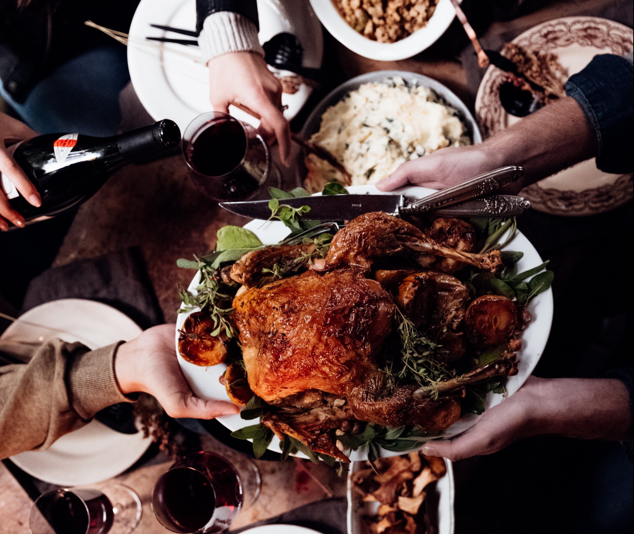 when the big dinner is at your (tiny) apartment: how to host a