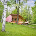 121 Top of Dean Hill Road, upstate, cool listings, frank lloyd wright, FLW, modern house, modern design, mid-century modern