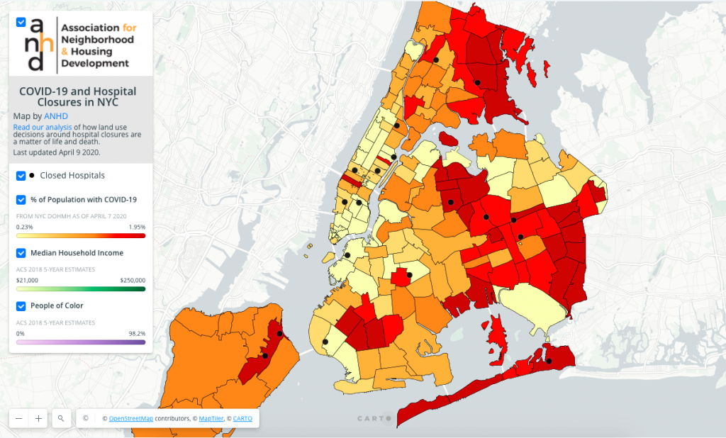 Residential buildings replaced nearly half of NYC hospitals shuttered