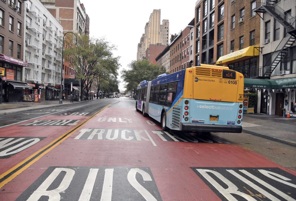 NYC makes 14th Street busway permanent, adds five more carfree routes