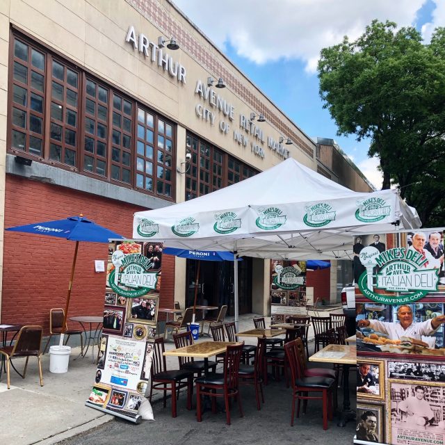 Bronx Little Italy sets up 'Piazza di Belmont' for outdoor dining on