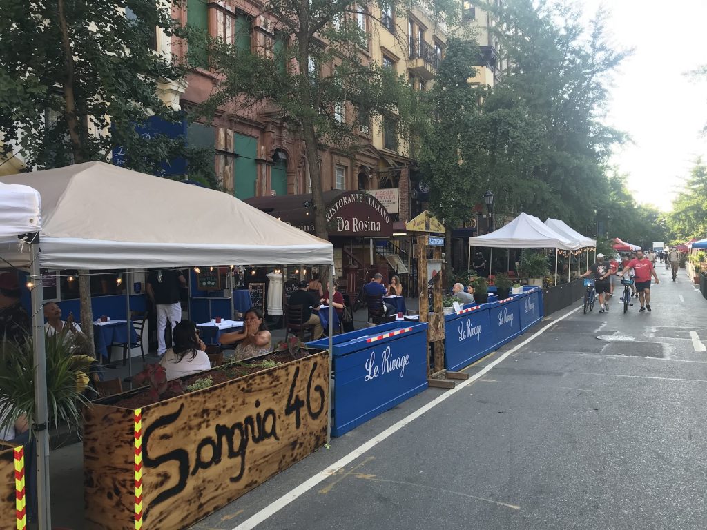 10 iconic streets and spots in NYC open for outdoor dining 6sqft