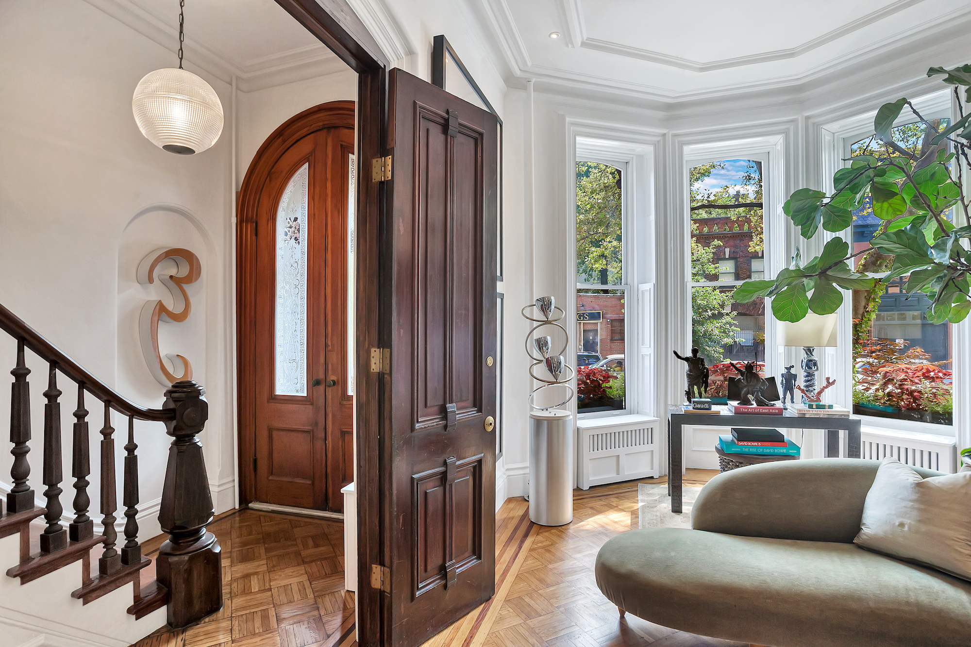 Second Empire brownstone in Fort Greene has been beautifully restored