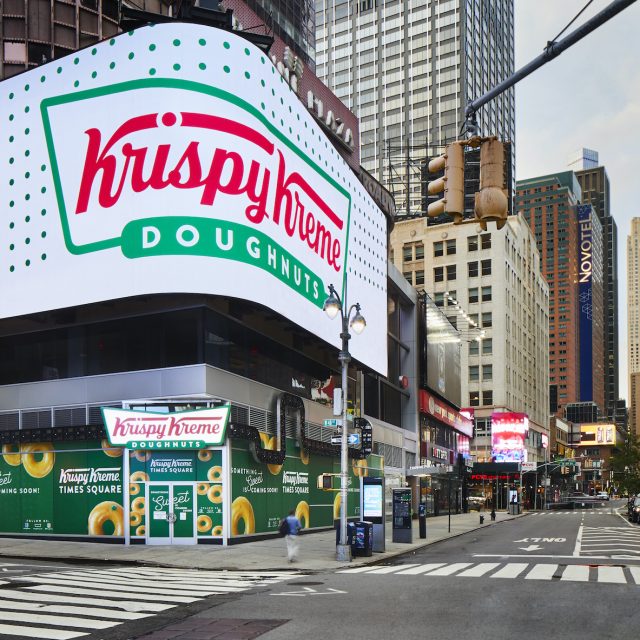 Krispy Kreme unveils new Times Square flagship 6sqft