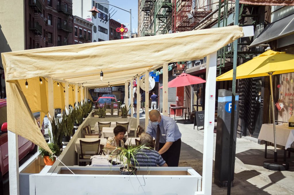 New program asks architects to help design outdoor dining spaces for
