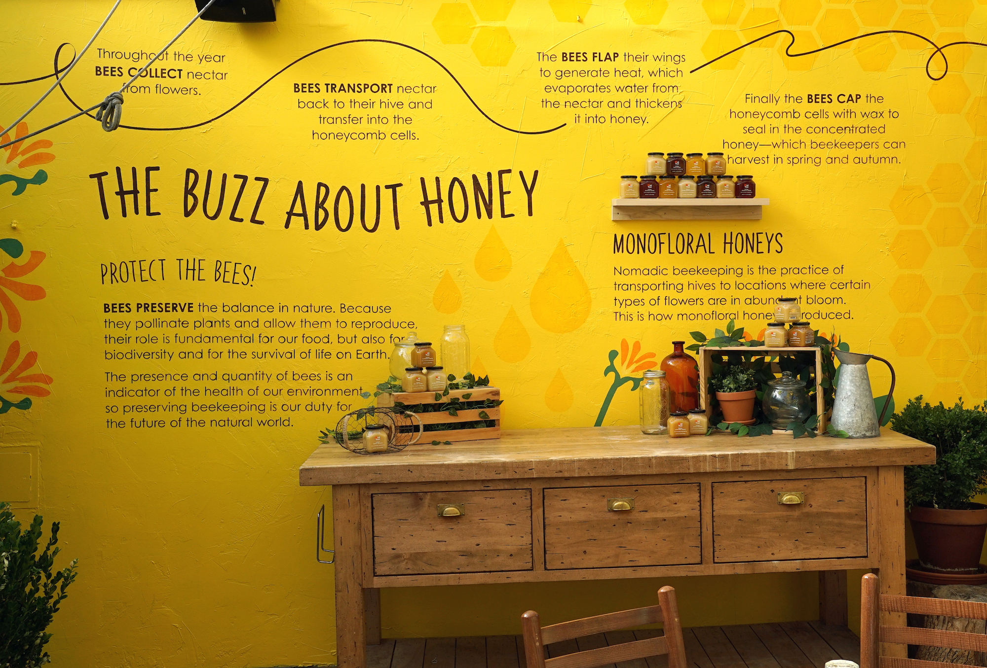 Eataly NYC's new honeythemed rooftop restaurant is the bee's knees 6sqft