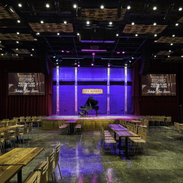 Indoor dining at City Winery will require $50 on-site COVID test