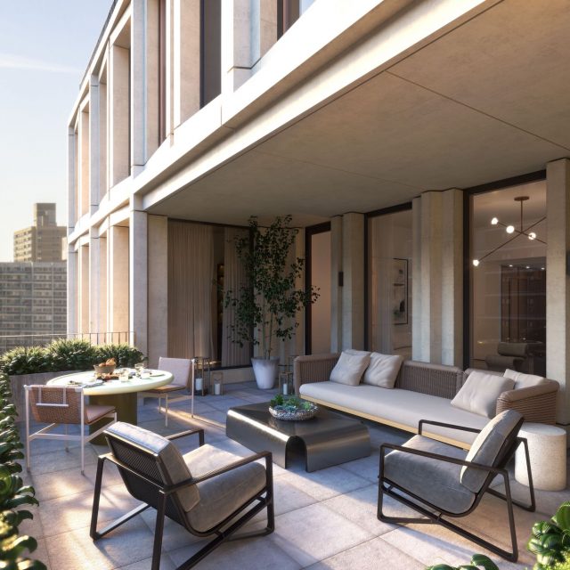 Upper West Side condo tower that replaced century-old synagogue reveals new looks