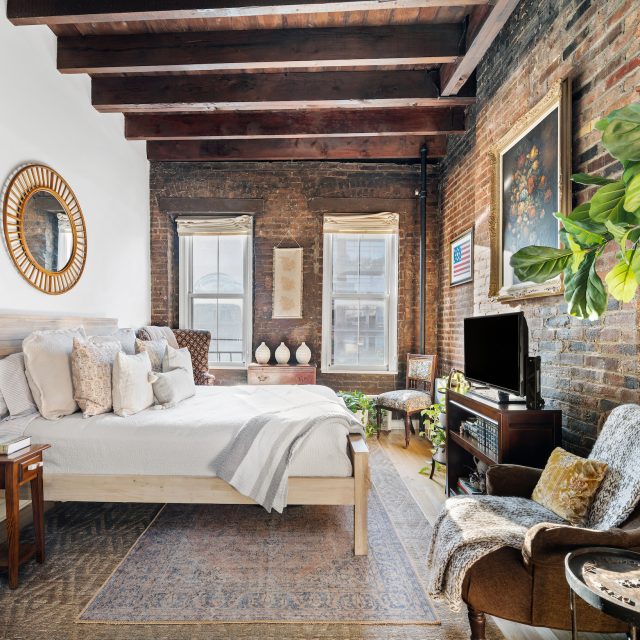 $2M for a West Village duplex with historic charm, modern updates, and a roof deck