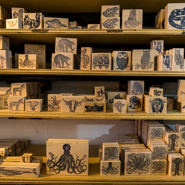 Inside Casey Rubber Stamps How this tiny rubber stamp shop has