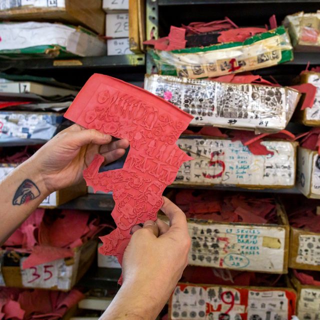 Inside Casey Rubber Stamps How this tiny rubber stamp shop has