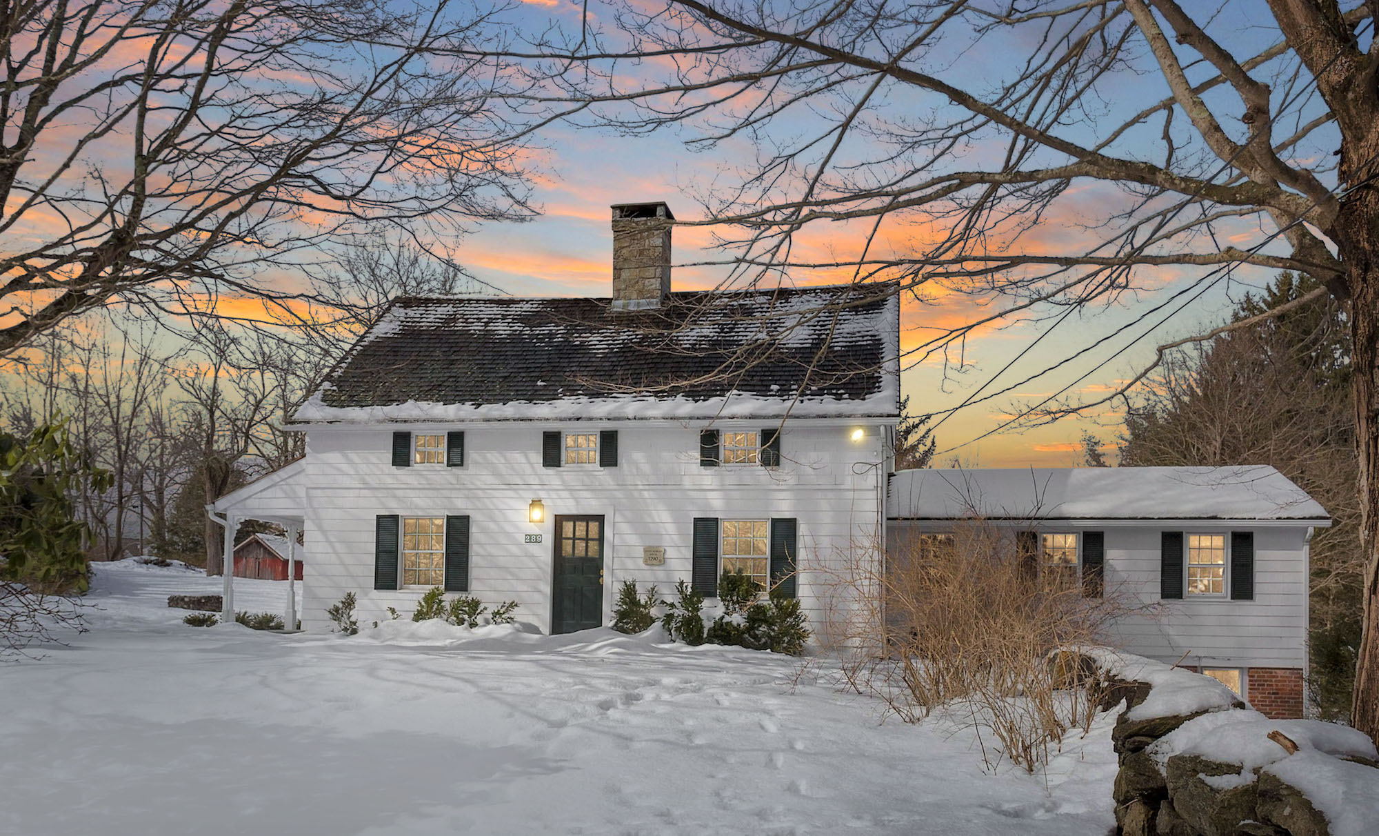 230yearold Connecticut farmstead with original 18thcentury details