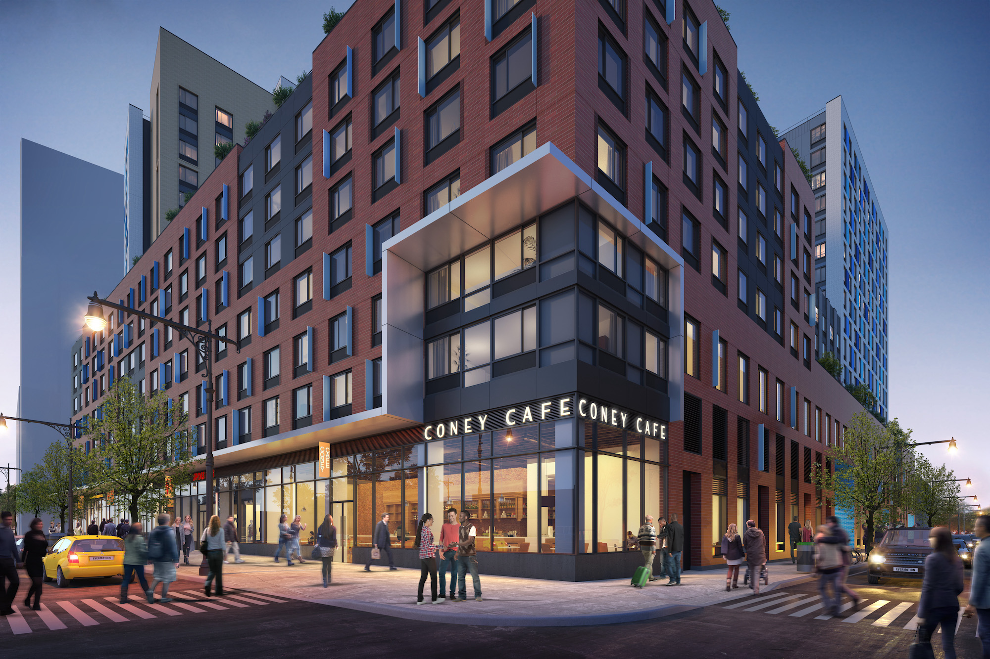 Apply for 400 affordable apartments just off Coney Island's boardwalk