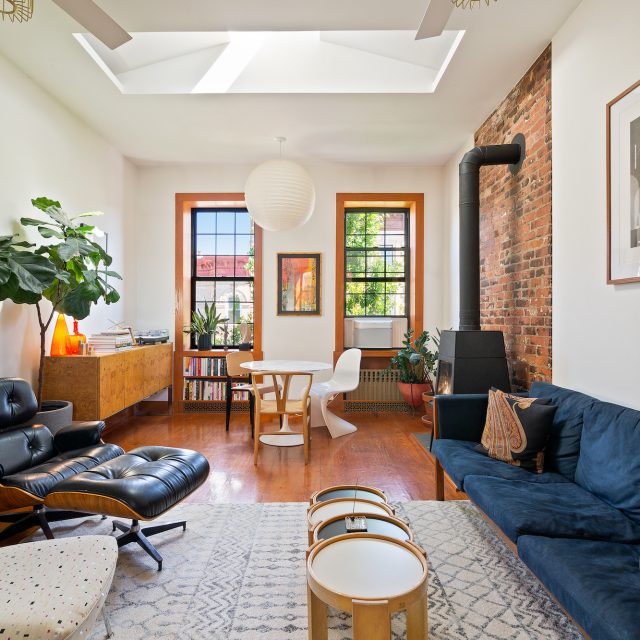 In Bed-Stuy, this lovely two-bedroom condo with a roof deck is asking just $925K with no monthly taxes