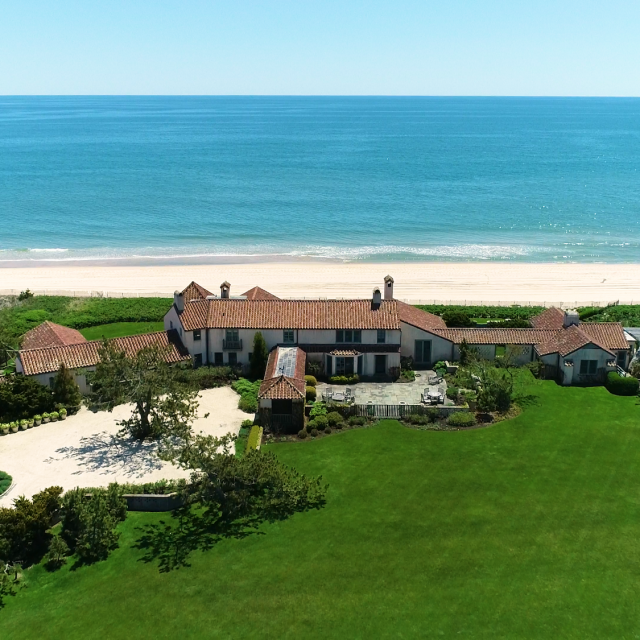 Asking $69M, this Spanish Colonial-style mansion in East Hampton lists for the first time in 75 years