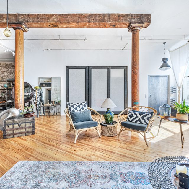 $4.3M full-floor apartment is a quintessential cast-iron loft in Soho