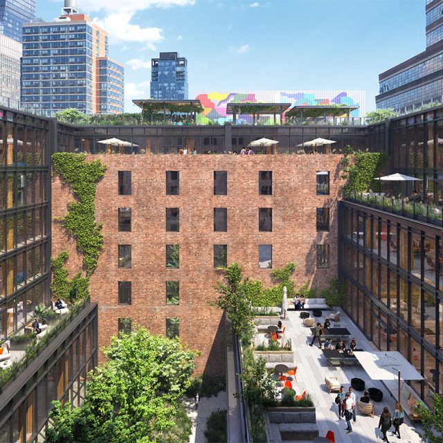 Conversion of Chelsea’s historic Terminal Warehouse into offices moves ahead with new looks